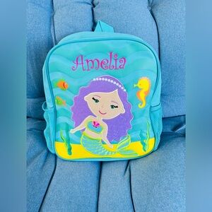 Personal creations backpack just my style mermaid backpack with the name Amelia